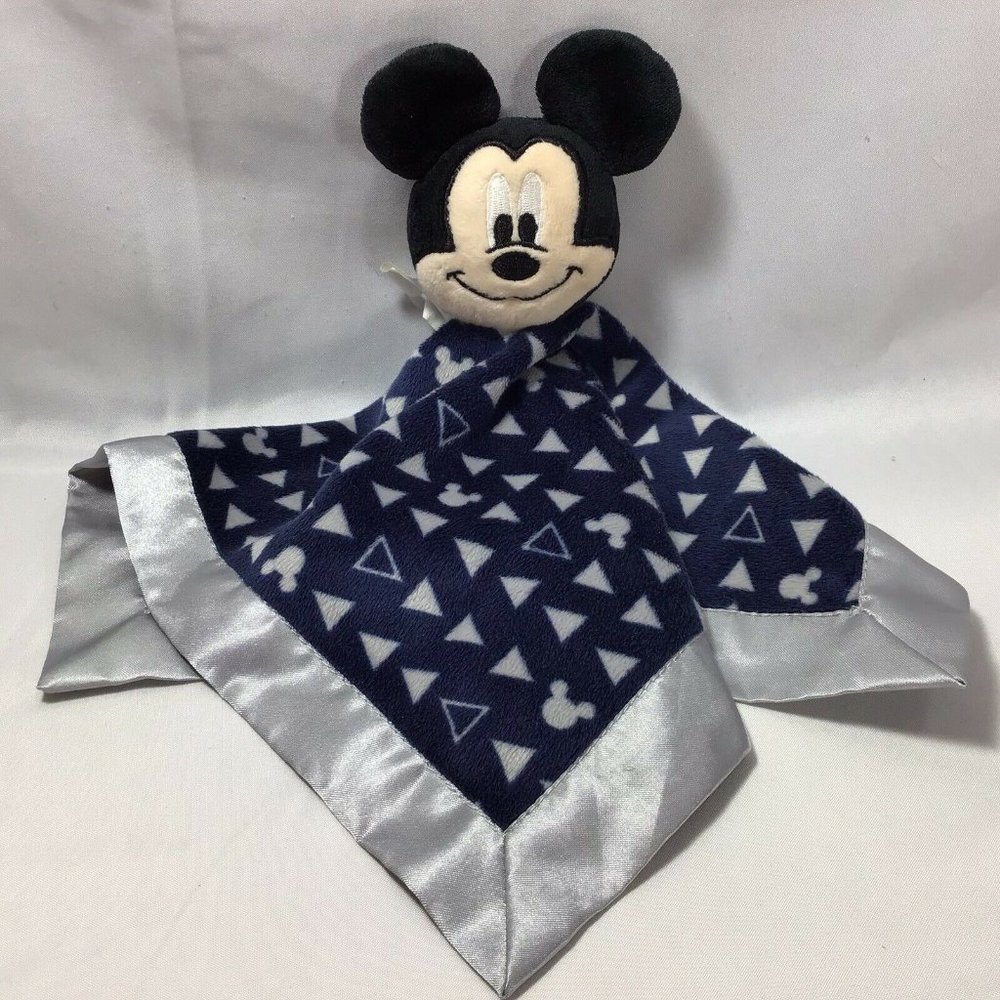Mickey Mouse Lovey Baby Navy Security Blanket 2017